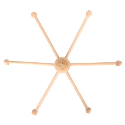 ZAICOLER Baby Crib Mobile Hanger Wooden Frame Decor