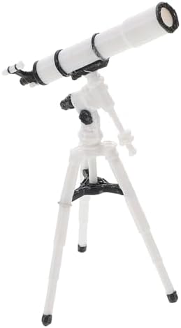 UPKOCH 12 Scale Dollhouse Telescope Decor Ornament