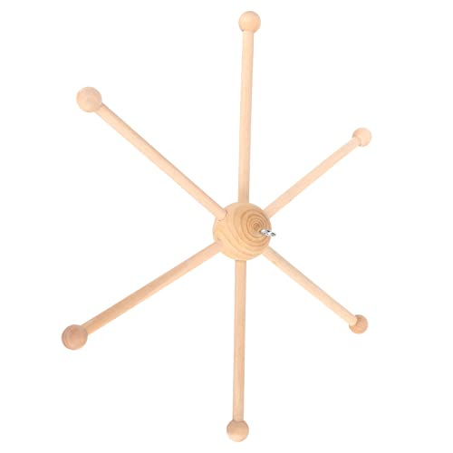 ZAICOLER Baby Crib Mobile Hanger Wooden Frame Decor
