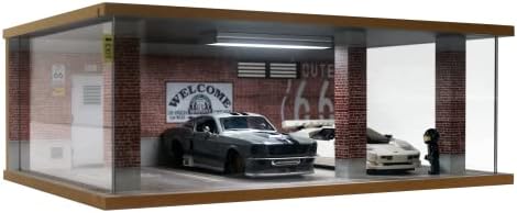 Lego Cars Speed Champions Display Case with LED Lighting