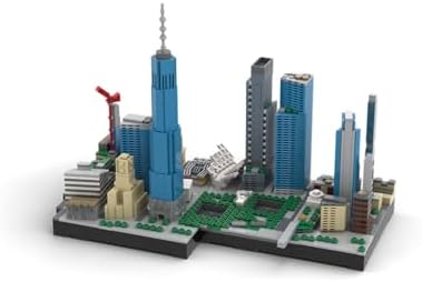 New World Trade Center Building Blocks Set - 1871pcs Modular Architecture Model