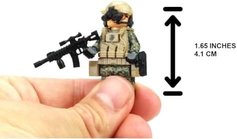 Battle Brick Marine Force Recon Minifigure 16 Inches Tall