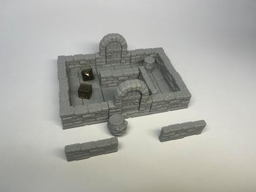 Miniature RPG Modular Tile System for 18mm or 28mm DND Terrain