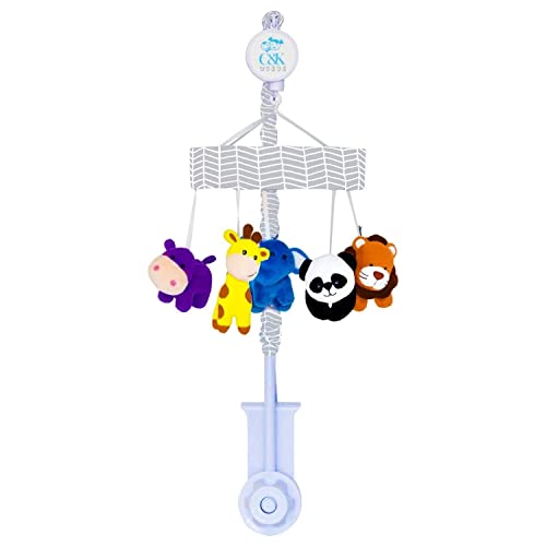 CK WORKS Baby Crib Mobile with Animal Friends