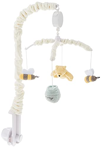Disney Winnie The Pooh Musical Mobile with 4 Plush Characters