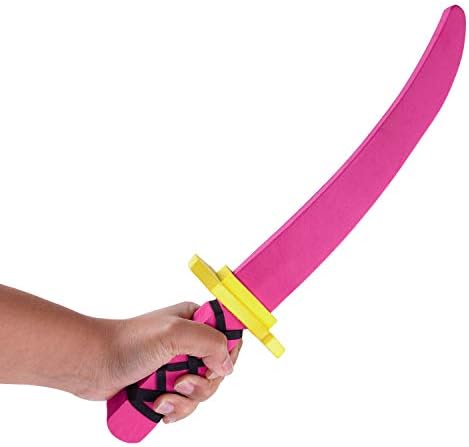 Super Z Outlet Foam Toy Swords 6 Pack Ninja Pirate Style