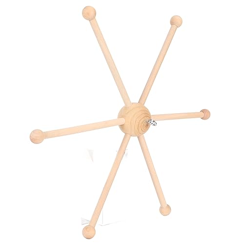 ZAICOLER Baby Crib Mobile Hanger Wooden Frame Decor