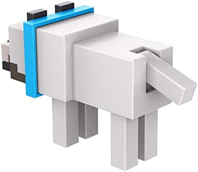 Minecraft Build Wolf Action Figure 325-in Scale