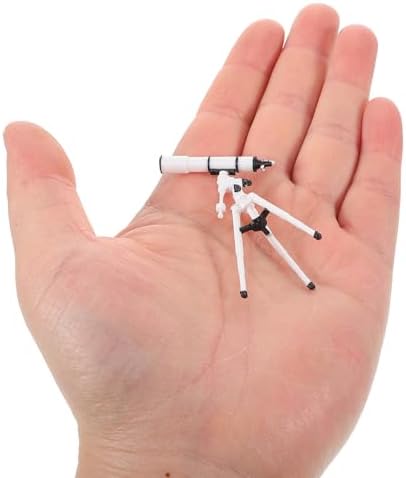 BESTonZON 112 Scale Dollhouse Telescope Ornament