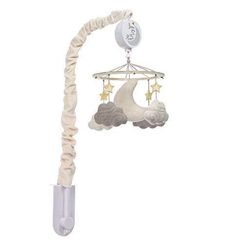 Lambs And Ivy Goodnight Moon Musical Crib Mobile Soother Toy Stars Clouds