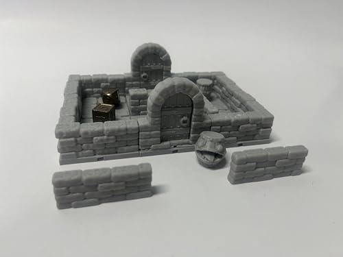 Miniature RPG Modular Tile System for 18mm or 28mm DND Terrain