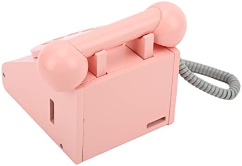 Wooden Simulation Retro Dial Phone for Kids