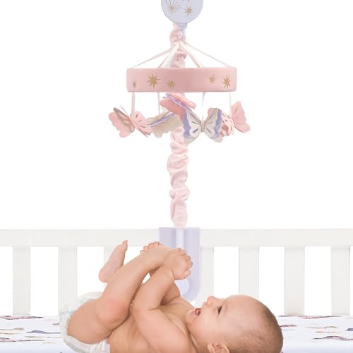 Butterfly Dreams Musical Baby Crib Mobile Soother Toy