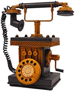 Retro Phone Coin Bank Decorative Savings Figurine