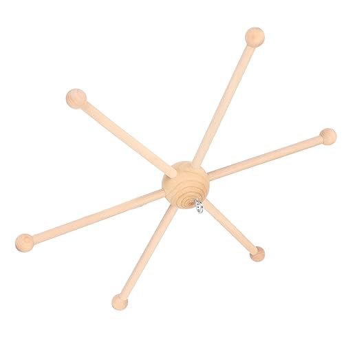 ZAICOLER Baby Crib Mobile Hanger Wooden Frame Decor
