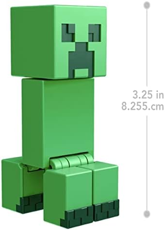 Minecraft Creeper Action Figure with Portal Piece and Accessory