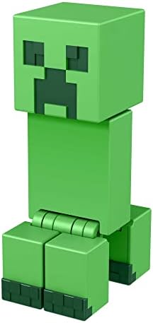 Minecraft Creeper Action Figure with Portal Piece and Accessory