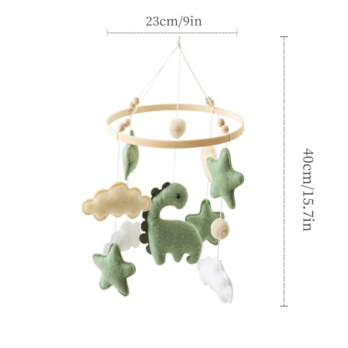 GOODMOM Dinosaur Baby Crib Mobile for Boys Girls