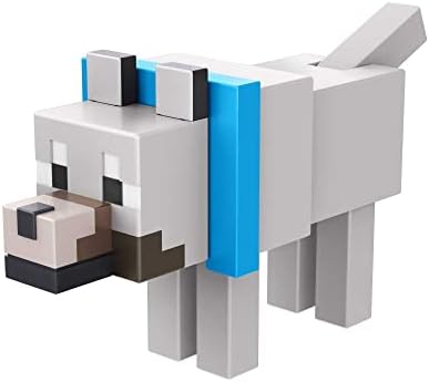 Minecraft Build Wolf Action Figure 325-in Scale