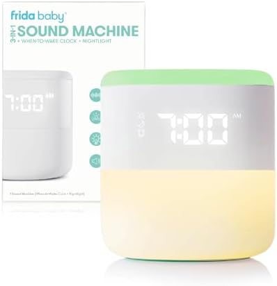 Frida Baby 3-in-1 Alarm Clock Sound Machine Nightlight