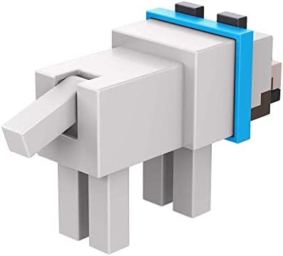 Minecraft Build Wolf Action Figure 325-in Scale