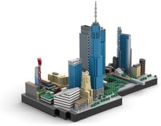 New World Trade Center Building Blocks Set - 1871pcs Modular Architecture Model