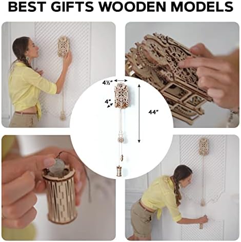 WOODENCITY Royal Wall Clock Kit 3D Puzzle