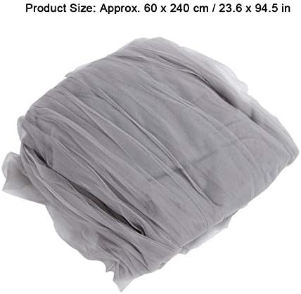 Kids Netting Mesh Cotton Bed Canopy Baby Cribs Grey