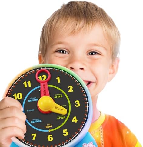 BEST LEARNING Learning Clock for Kids Ages 3-6