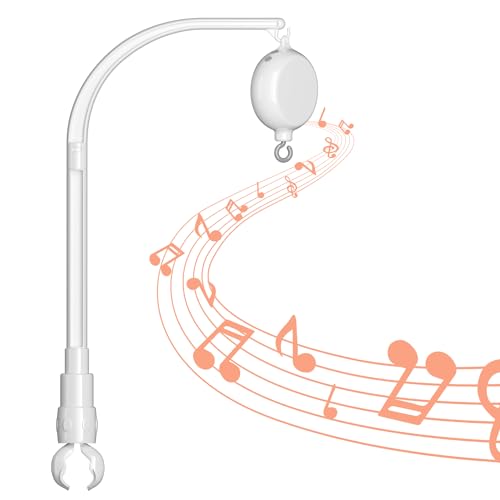 FEISIKE Baby Crib Mobile Arm with Music Box and Spin Motor