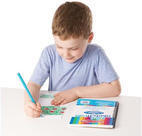Melissa Doug Mini-Sketch Spiral-Bound Pad 4-Pack