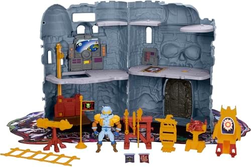 Masters of the Universe Castle Grayskull Playset with Display Mat and Spaceman Figure