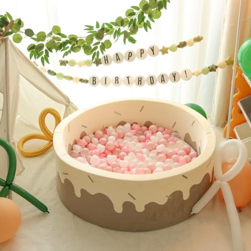 TRENDPLAY Big Star Heart Ball Pit Balls 100 Pcs Set