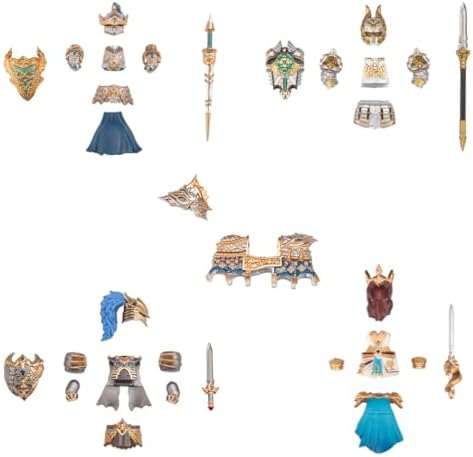 Medieval Knight Armor Weapons Accessory Set 23pcs