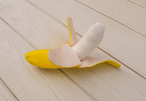 MiniWorldFood Banana Felt Pretend Play Food
