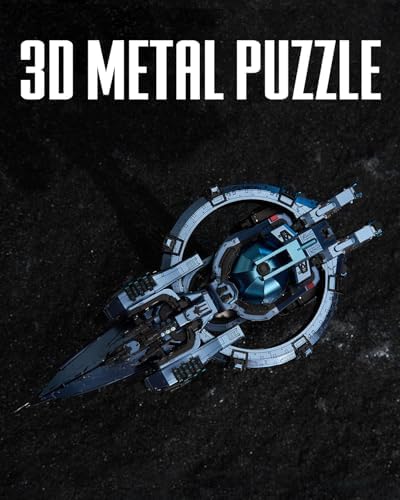 Piececool 3D Metal Puzzle Starship Kit for Adults