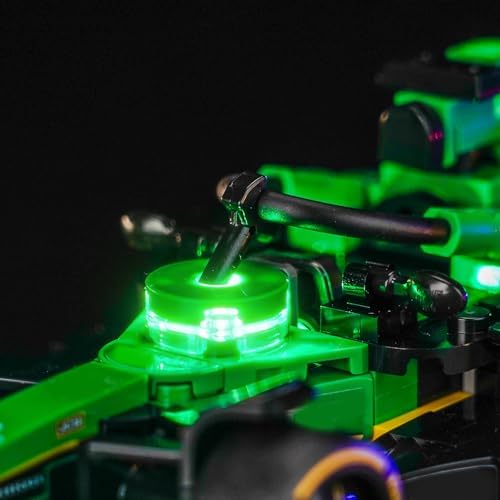 Brickshining LED Lighting for Lego Speed Champions AMR24 Race Car 77245