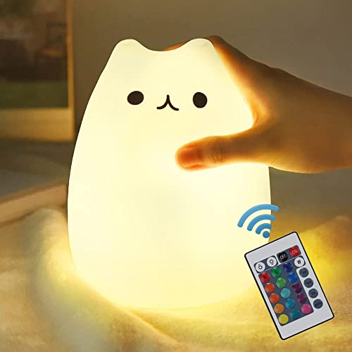 NeoJoy Remote Control Cat Night Light 4 Piece Set