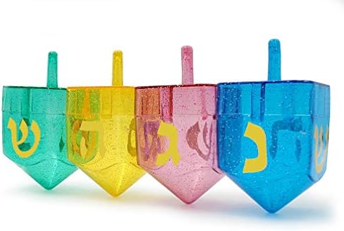 The Dreidel Company Hanukkah Fillable Dreidel 12-Pack