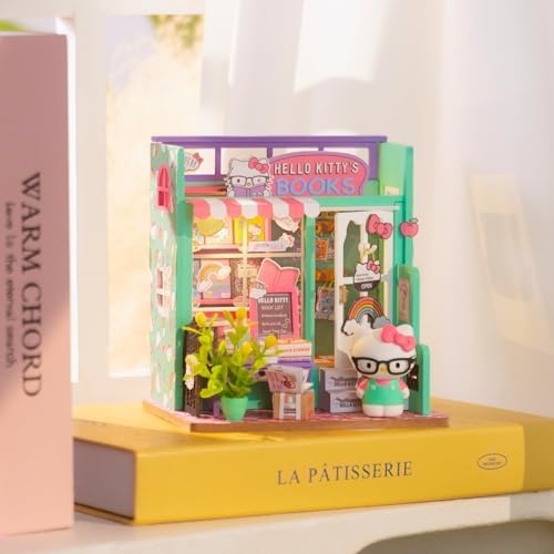 Hands Craft Hello Kitty Miniature Bookstore Kit