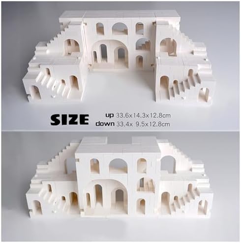White Disguises Castle Building Blocks 980 PCS