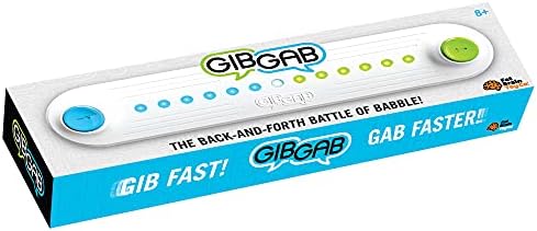 Fat Brain Toys GibGab Trivia Party Game for Kids and Adults