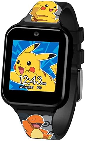 Accutime Pokmon Kids Smartwatch with Touchscreen and Interchangeable Straps