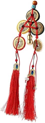 Sonjade Lucky Coin Brass Gourd Decor