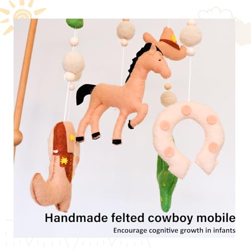 Western Baby Mobile for Crib and Boys Room