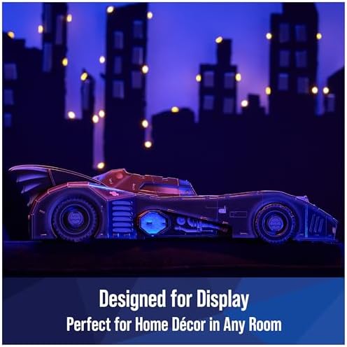 4D Build Retro Batmobile 3D Puzzle Kit