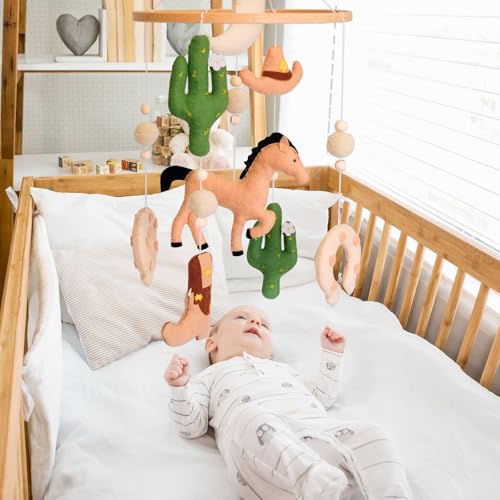 Western Baby Mobile for Crib and Boys Room