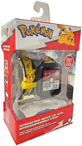 Accutime Pokmon Kids Smartwatch with Touchscreen and Interchangeable Straps