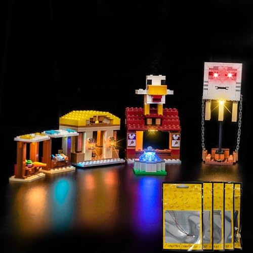LED Lighting for Lego 21273 Ghast Balloon Village Attack