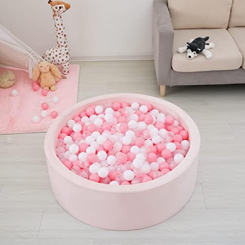 STARBOLO 100pcs Crush Proof Ball Pit Balls Pink